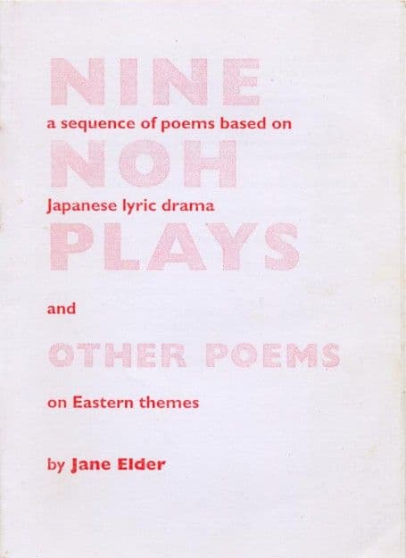 nine noh plays jane elder