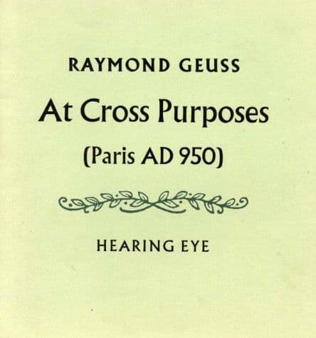 geuss at cross purposes